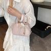 Korean portable bowling bag women's new trendy fashion shell bag niche versatile crossbody bag