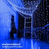 36 Ft LED Pixel String Lights  Blue LED Bulbs On Flexible Copper WireDecorative Serial Lights for Diwali, Christmas, Wedding & Home Decor | Pack of 3