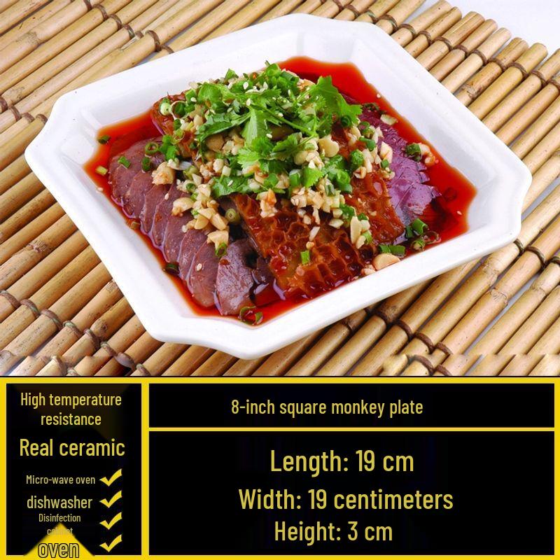 Irregular Ceramic Restaurant Plates