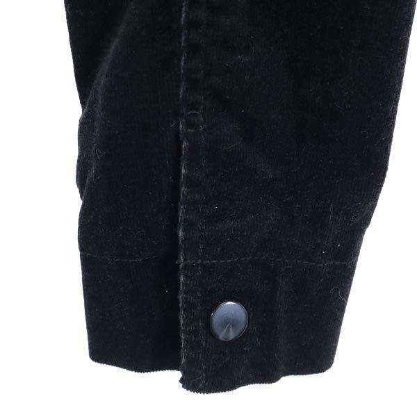 Armani Exchange 90s Old Corduroy Tailored Jacket S Black Women Used