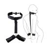Restraints For Sex Toy For Woman Ball Mouth Gag With Leather Handcuffs Sm Kit Adult Sex Bondage For