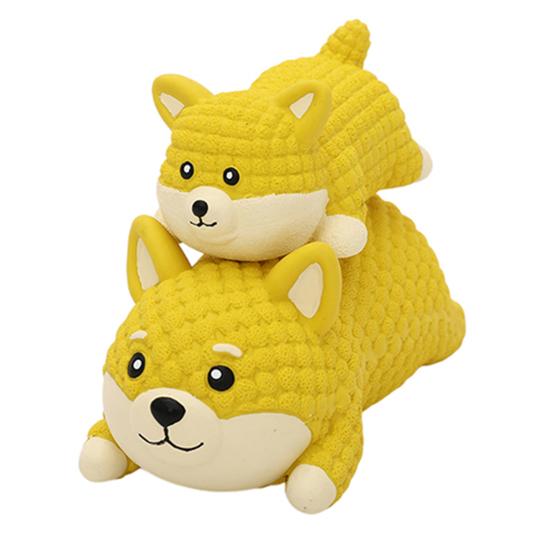 Dog Toy High Elastic Latex Bite-resistant Puppies Adult Dogs Chew Toy with Built-in Sound Device Interactive Toy