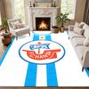 FC Hansa Rostock Carpet Door Mat for Living Room or Bedroom Protective Mat Under Chair Office Decoration Christmas Gift Birthday Present
