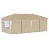 Pop Up Party Tent 575 X 288 X 245 Cm Cream