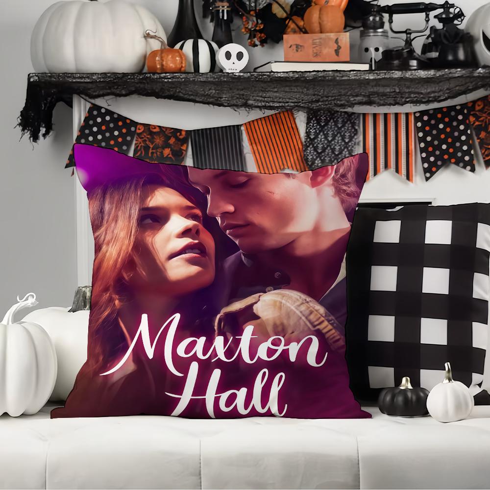 Romance Tv Series Maxton Hall Pillow Case Office Cushions Suitable For Sofa Car Bedroom Decorative Cushion Cover