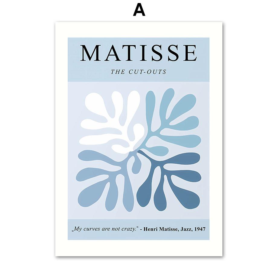 Abstract Matisse Flower Market Girl Coral Leaf Wall Art Canvas Painting Nordic Posters And Prints Pictures For Living Room Decor