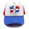 Dominican Republic Flag Baseball Cap Unisex Adjustable Mesh Hat Breathable DR Dominican Trucker Caps