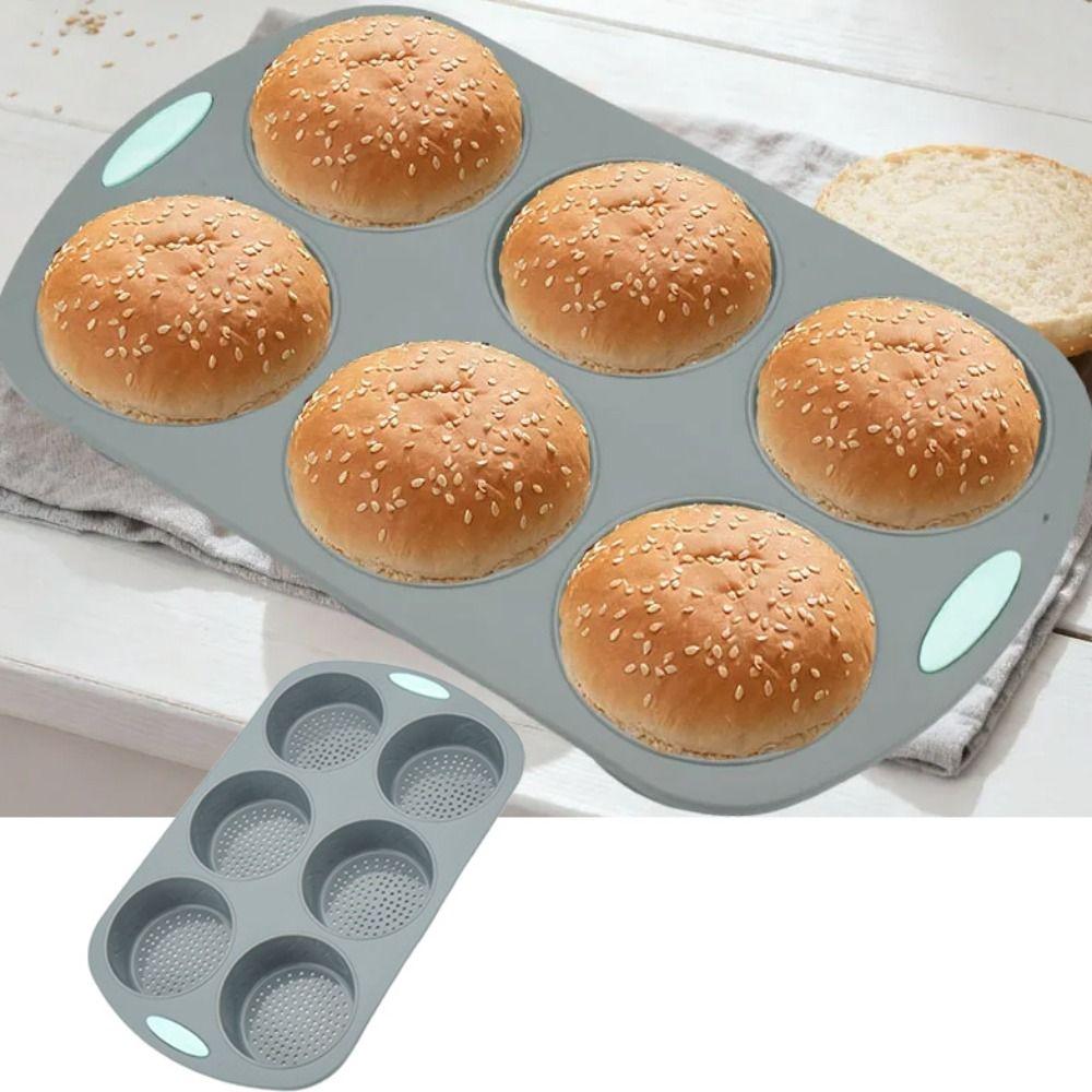 Anti-scalding Silicone Bread Pan Non-stick Baking Tray Durable Baking Mold Oven