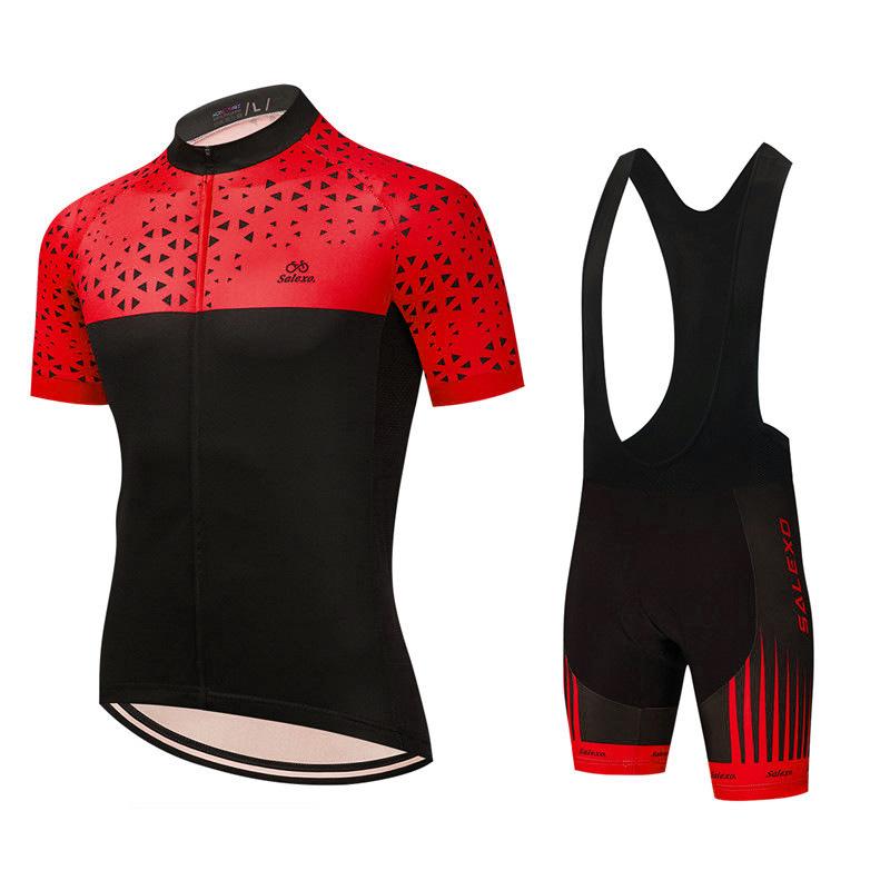 Men's Cycling Suit Summer Team Cycling Suit Set Mountain Bike Team Cycling Suit Set Quick Drying 2026 Summer Breathable Cycling Suit Set