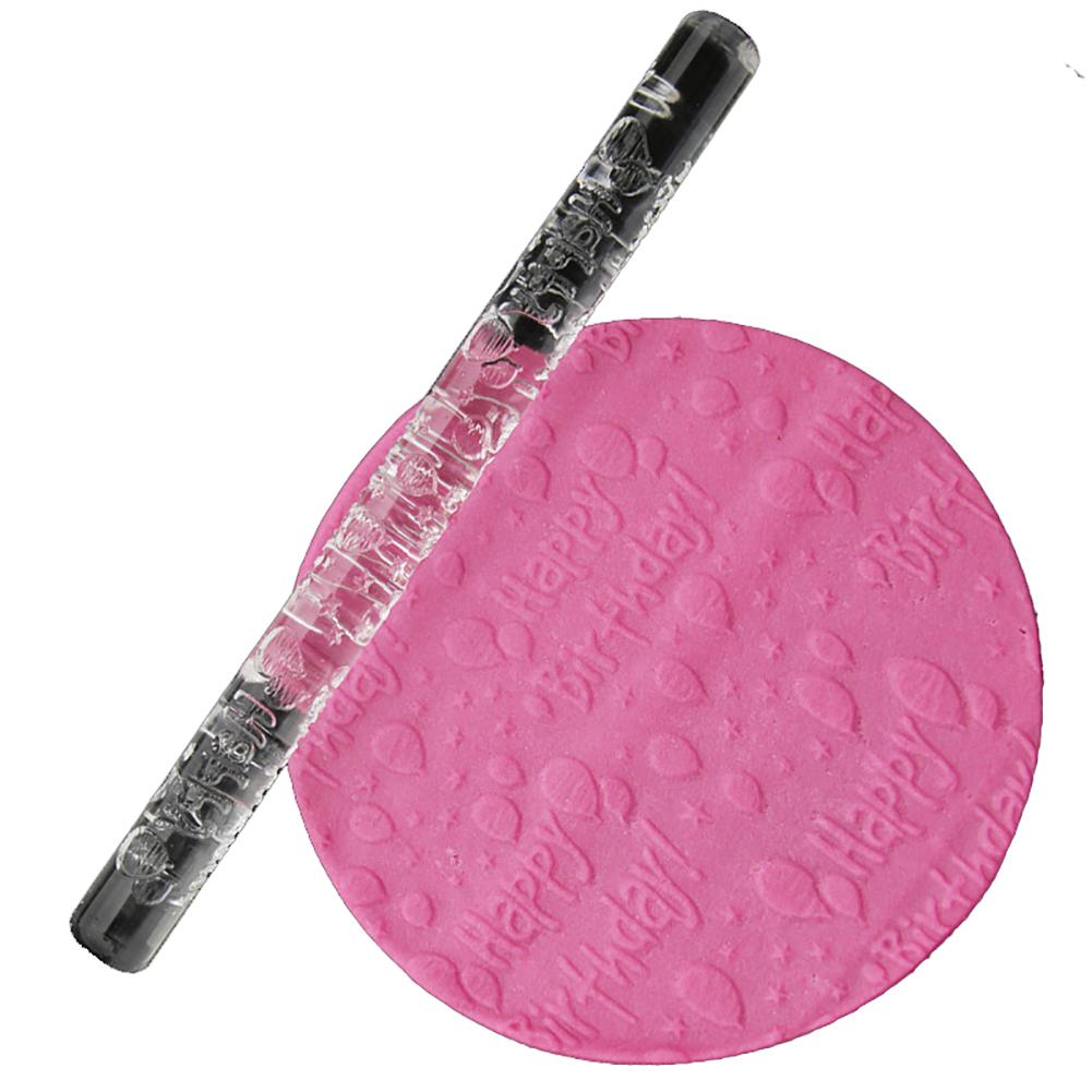 High Quality Acrylic Rolling Pin Pastry Rolling Pin Fondant Plasticine Roller DIY Cake 28#