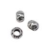Vintage Floral Pattern Cylinder Beads Antique Style Large Hole Spacers For DIY