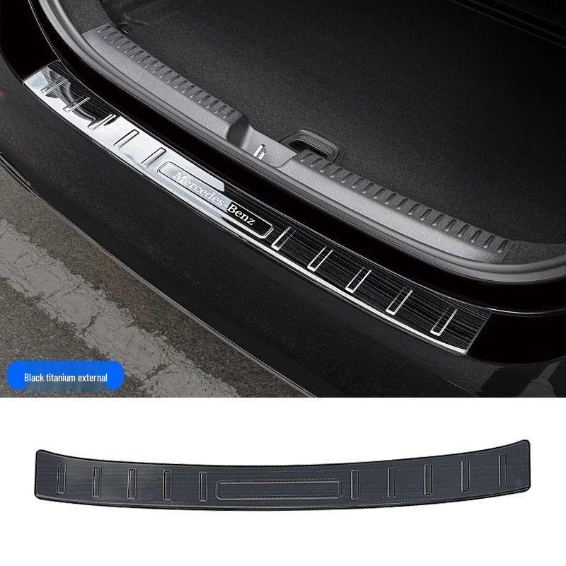 Mercedes-Benz E-Class E300L/E260L 2024-25 Door Sill Scuff Plates & Trunk Protector Welcome Pedal Decoration