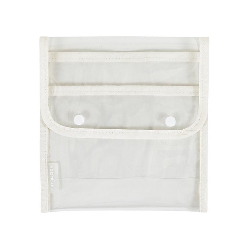 1Pc Large Capacity Color Pen Pouch Hand Accounting Gel Pen Storage Bag Portable Stationery Bag Case Can Hold 36/108 Pens