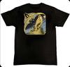 T-shirt Unisex con Stampa Grafica Rara Iron Butterfly