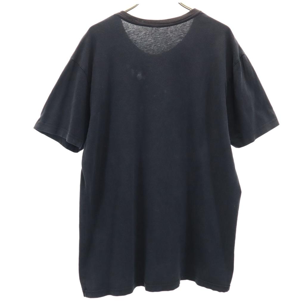 FUCKING AWESOME BURN Short Sleeve T-shirt L Black Men's Used