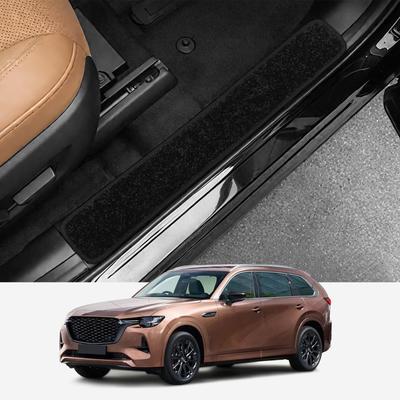Mazda New CX80 KL Series Dedicated Side Step Mats Floor Mats October 2024 Present Model Step Mats Floor Mats Car Accessories Dirt Prevention Mud Guard