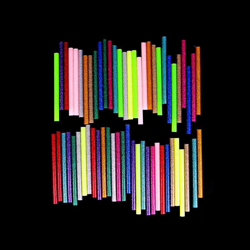 60Pcs Easy To Operate Non-Toxic Safe To Use Aging Resistance Hot Glue Sticks