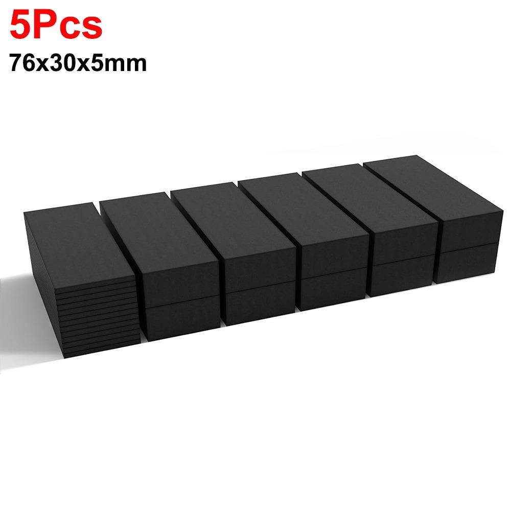 Double-sided Adhesive Furniture Wall Protectors Anti Vibration Shock Protection EVA Foam Pads Black White Headboard Bumper Bench