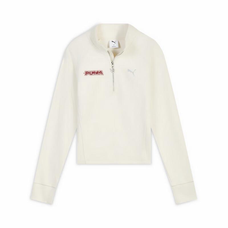 

PUMA Women s CNY Half-Zip Knit Pullover Sweatshirt