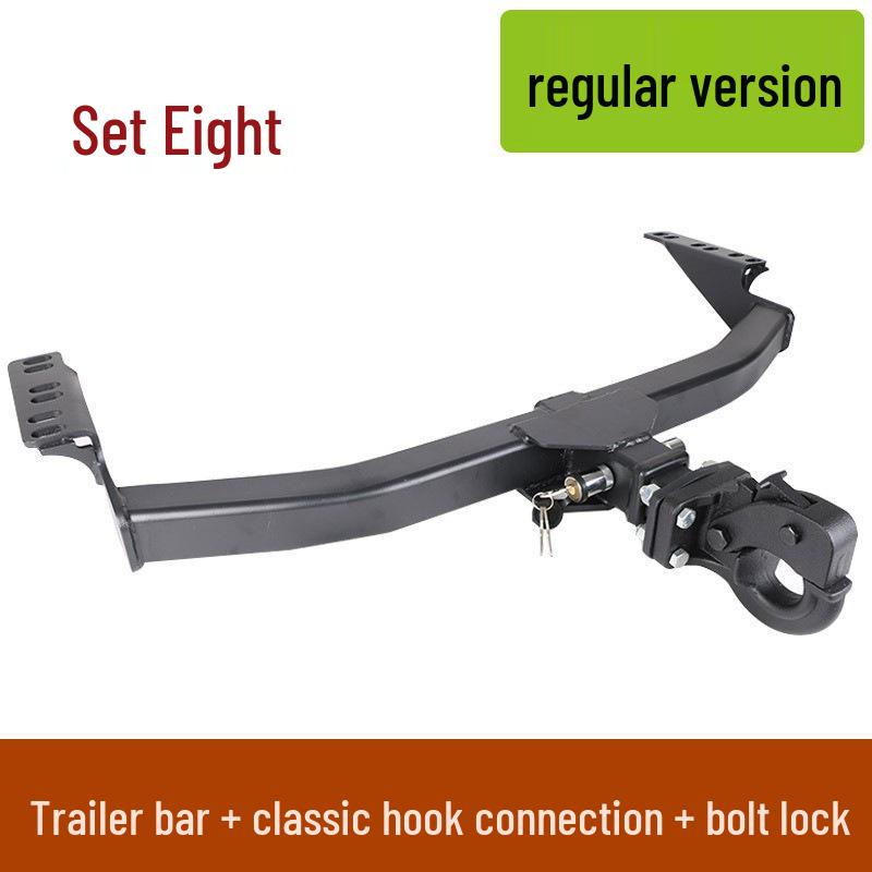 Rear Tow Hook for Modified Toyota Prado FJ - Compatible with Towing Bar and Frame Pull applications.