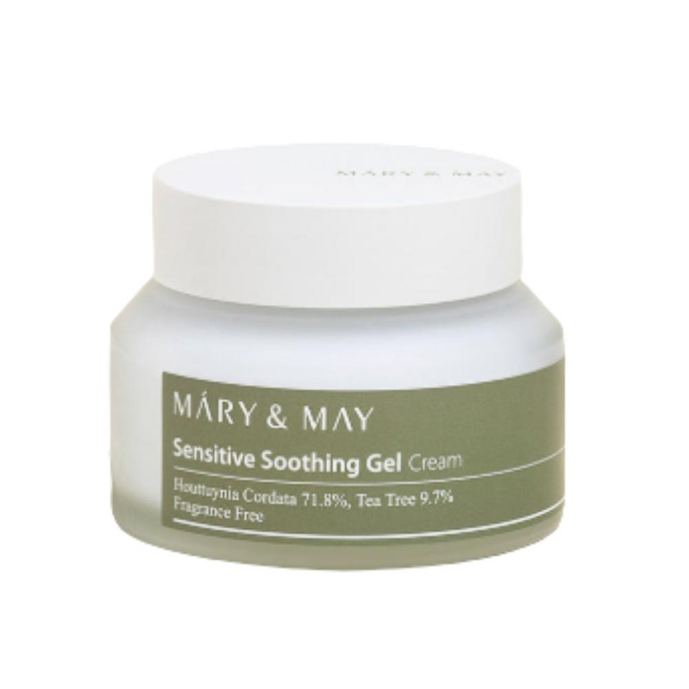 Mary&May Sensitive Soothing Gel Blemish Cream 70ml Instant Cooling & Calming Moisturizer for Irritated Skin