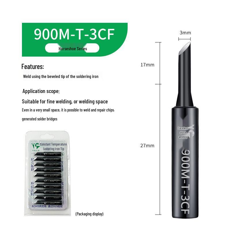 Black King Kong 936 Soldering Iron Tip - Constant Temperature, Internal Heating, Electric Soldering Station Tip.