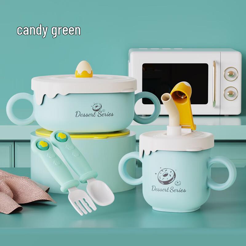 ZISIZ Baby Anti-Scald & Drop-Proof Feeding Bowl