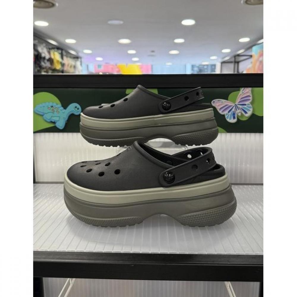 

Crocs Классические сабо на платформе черные 211355 001 black/220