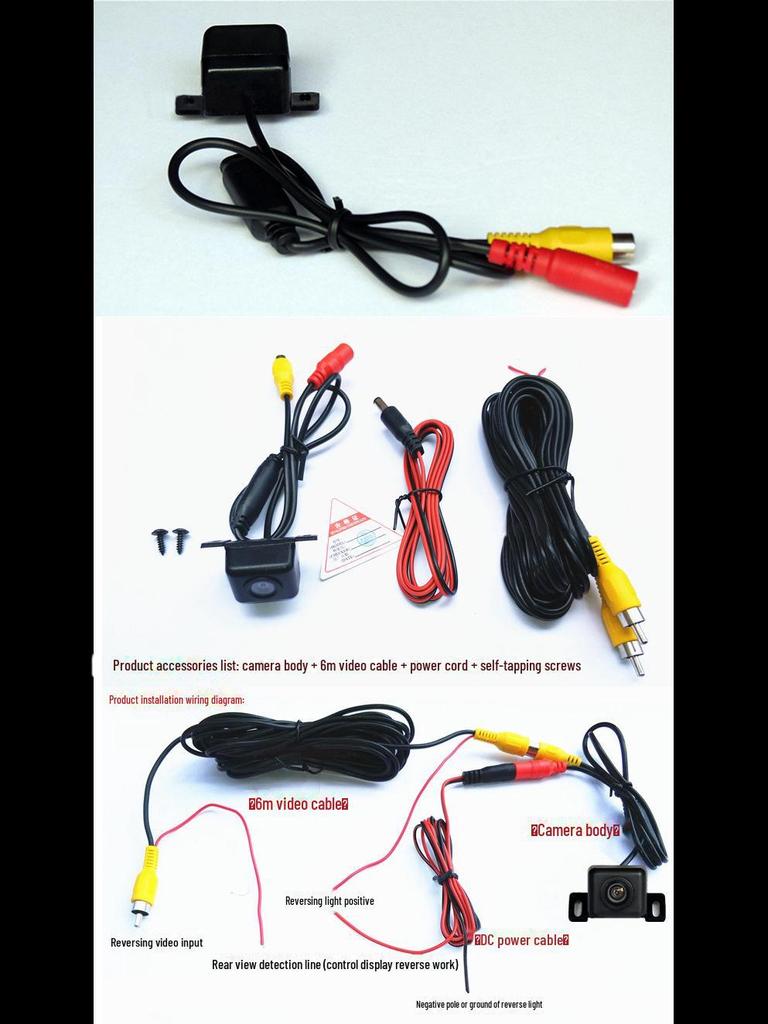 Rear View Camera for Small Honda Cars - HD Night Vision Waterproof Reversing Image