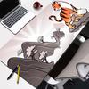 HYBXAXC Tiger Mousepad Gamer Pc Mouse Pad Gaming Accessories Desk Mat Computer Keyboard Mats Office Anime Extended Mouse Mat