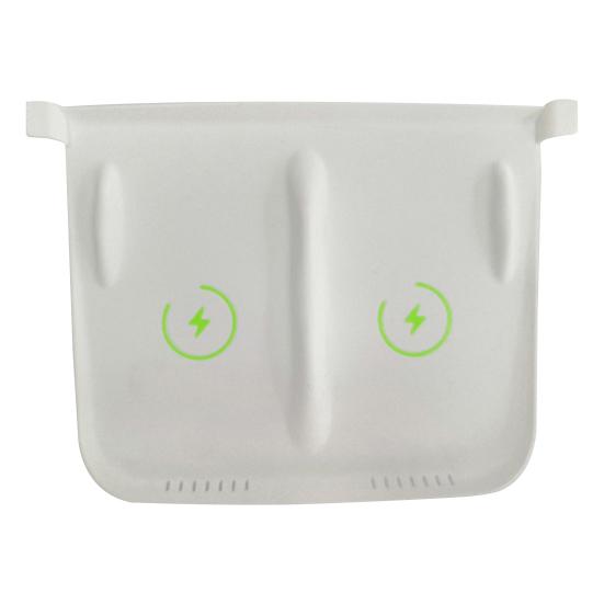 Center Console Wireless Charging Mat Silicone Non Slip Waterproof Glow In The Dark Car Interior Accessories Phone Cordless Charger Pad Cushion