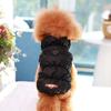 D-ring Vest Dog Winter Clothes Warm Coat Cat Costumes Pet Warm Jacket  Chihuahua French Bulldog