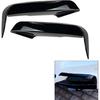 1 Pair Car Front Bumper Fangs Trim Air Vent Lid Cover Decoration Compatible For BMW 3-Series F30 F31 2012 2013 2014 2015 2016 2017 2018(Glossy Black)