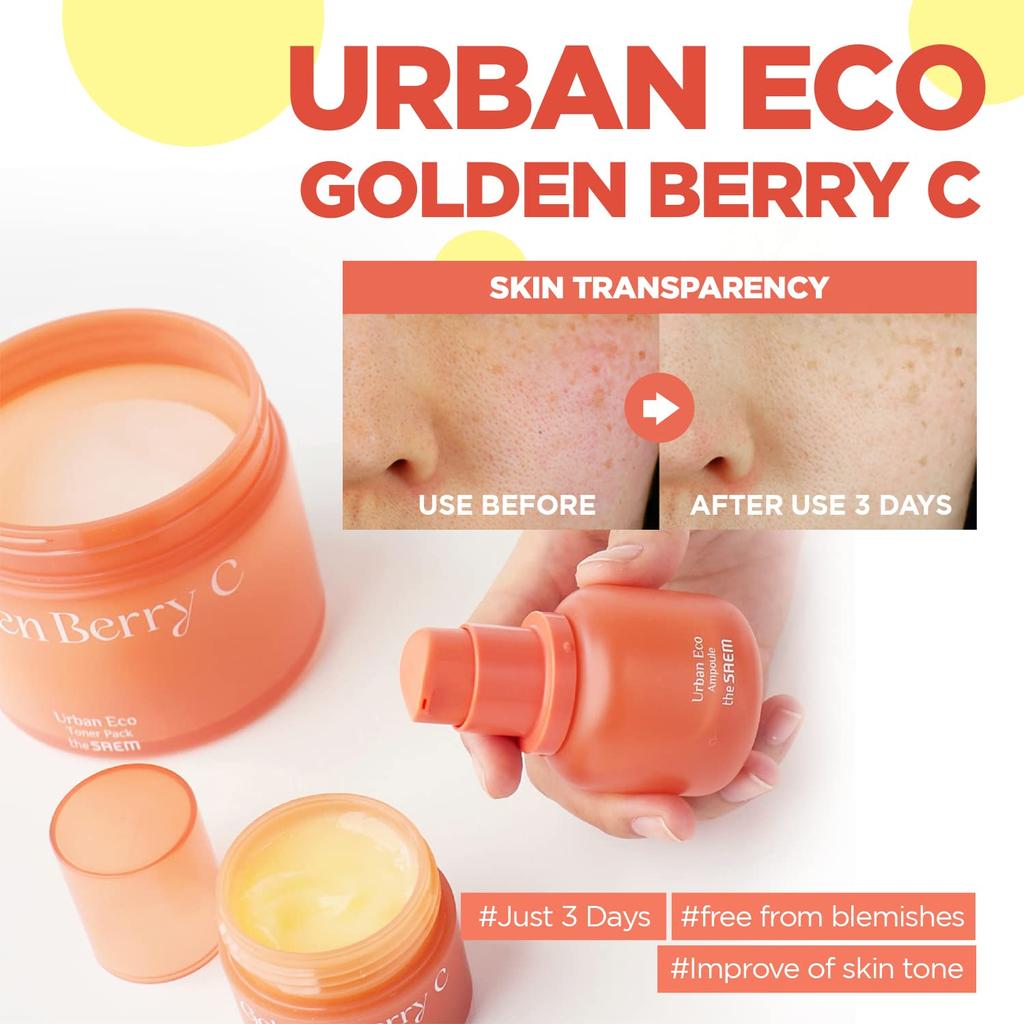 The Saem Urban Eco Golden Berry C Ampulle 30ml
