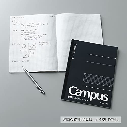 KOKUYO Campus Notebook Grid Ruled A5 80 Sheets X 5