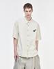 Jijelosongjio G-Zero Twin Panther Denim Half Shirt Cream Si3Sh885Cr