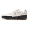 Li Ning Confortáveis Versáteis Sola Grossa Aumento de Altura Absorção de Choque Resistentes ao Desgaste Tênis de Skate Cano Baixo Mulher sneaker Branco-Nuvem AGCU368-1