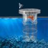 Suction Cup Floating Hatching Box Semi-transparent Aquarium Breeder Feeder  Aquarium