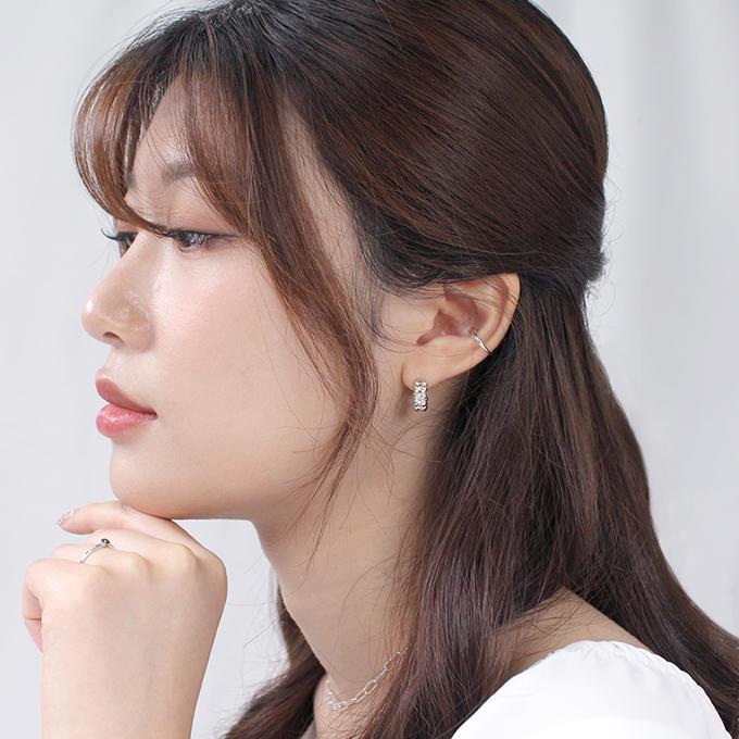 Custage Grape Hoop Earrings