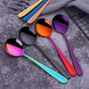 8-Piece 18/10 Stainless Steel Table Spoons, 7 Inch Soup Spoons for Cereal, Dessert, Soup, Coffee & Tea