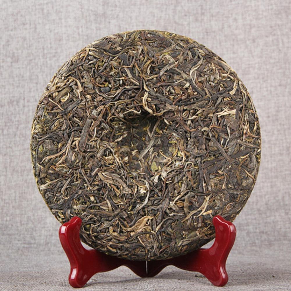 357g Ancient Tree Pu erh Tea Cake Natural Green Pu-erh Handmade