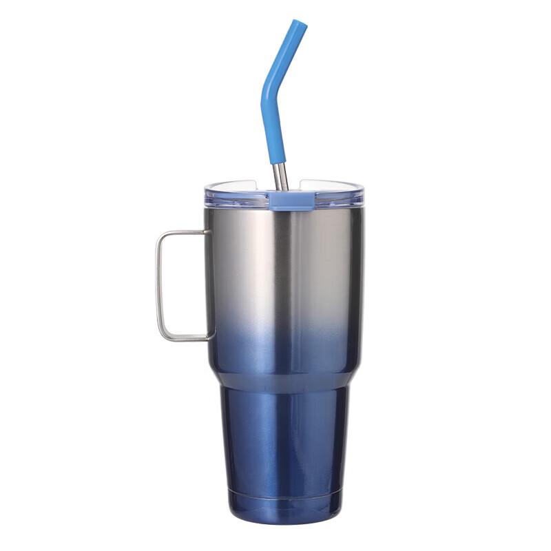 LocknLock 800ml Dual-Drink Insulated Tumbler