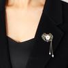 Pearl Neckline Brooch Luxury Brooch Pins Creative Jewelry Gifts  Office
