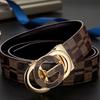 Men's Belt  Automatic Buckle Genuine Leather Belt  Young Men's Versatile High End Fashion Belt  Men