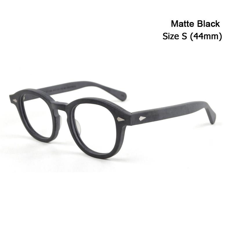 Johnny Depp Lemtosh Glasses Frame Men Women Luxury Brand Vintage Computer Goggles Acetate Glasses Frame Transparent Lens Box