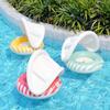 Large Toddler Boat-Themed Swimming Ring with Canopy & Steering Wheel