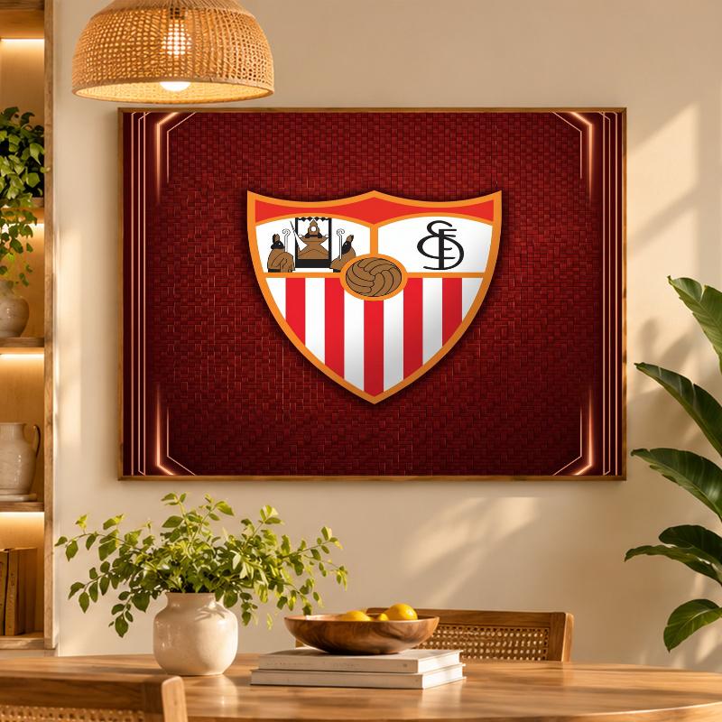 5D Diamond Painting Sevilla FC DIY Full Drill Diamond Art Kit Home Decoration