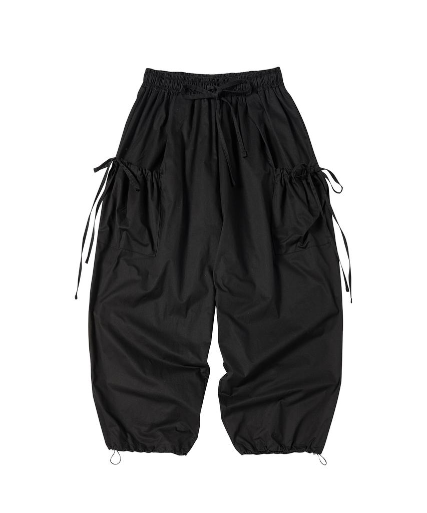 COMONINOZ W Big Pocket Pants [Black]