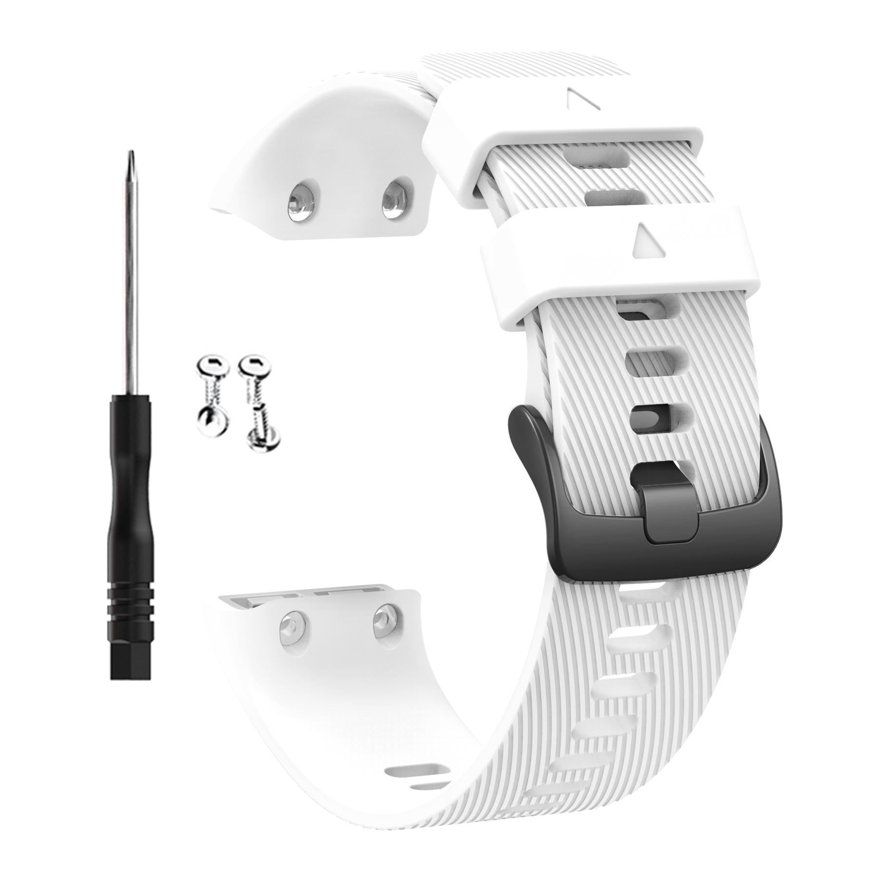 

Ремешок для умных часов Garmin Forerunner 35, силиконовые ремешки для Garmin Forerunner 30, ремешок для часов, браслет белый