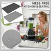Silicone Protective Mat,  Noise Reducing,  Storage Bar Mat